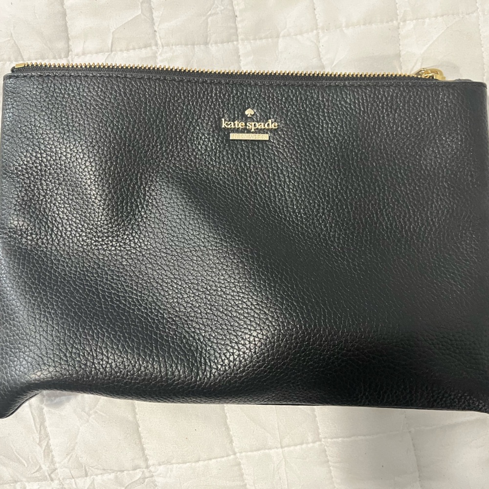 Kate spade black pouch